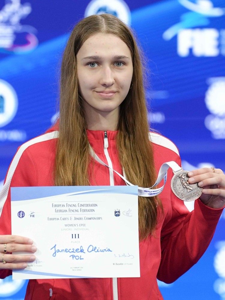 Oliwia Janeczek z brązowym medalem Mistrzostw Europy Juniorek